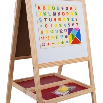 Drvena Ploča S Abakusom + Pribor, Bijela 3