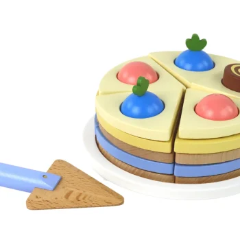 Drvena Torta Za Rezanje Od 8 Komada, Ø 15 Cm 2