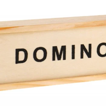 Drvene Domine Za Odrasle I Djecu 3+. Stolna Igra Za Vještine Opažanja 3
