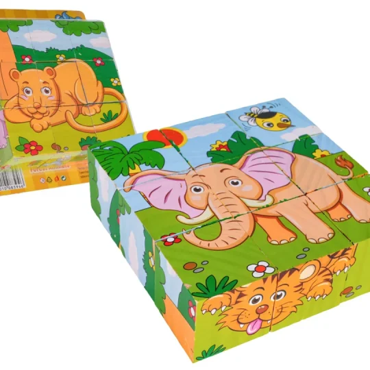Drvene Kocke Za Najmlađe Safari 1