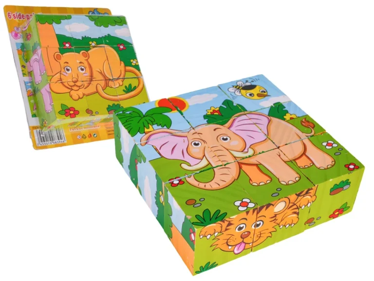 Drvene Kocke Za Najmlađe Safari 1
