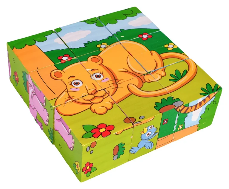 Drvene Kocke Za Najmlađe Safari 2