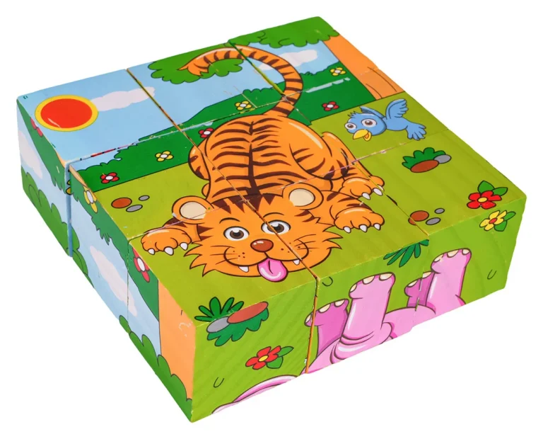 Drvene Kocke Za Najmlađe Safari 3