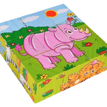 Drvene Kocke Za Najmlađe Safari 4
