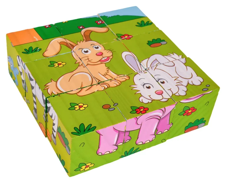Drvene Kocke Za Najmlađe Safari 5