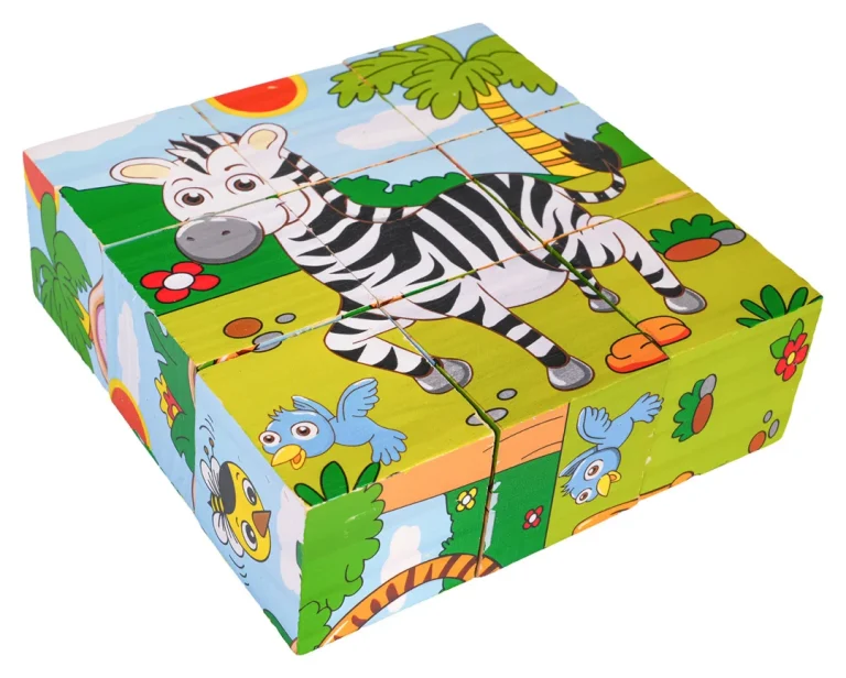 Drvene Kocke Za Najmlađe Safari 8
