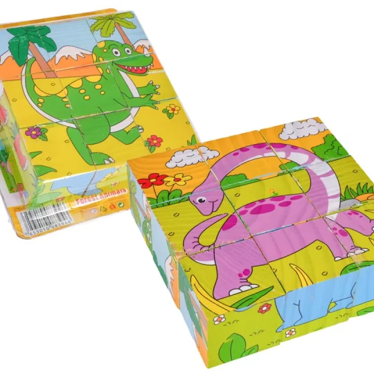 Drvene Kocke Za Najmlađe Dinosauri 1