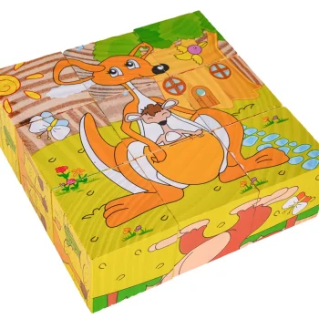 Drvene Kocke Za Najmlađe Egzotične životinje 5