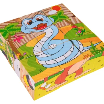 Drvene Kocke Za Najmlađe Egzotične životinje 7