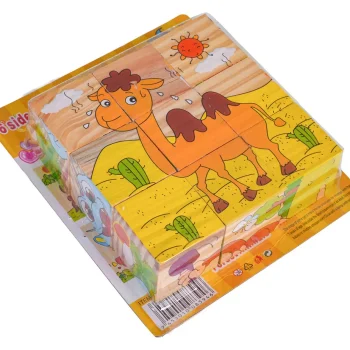 Drvene Kocke Za Najmlađe Egzotične životinje 8
