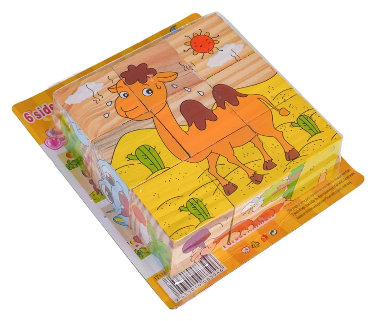 Drvene Kocke Za Najmlađe Egzotične životinje 8