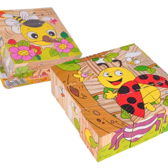 Drvene Kocke Za Najmlađe Kukci 1