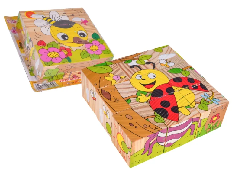 Drvene Kocke Za Najmlađe Kukci 1