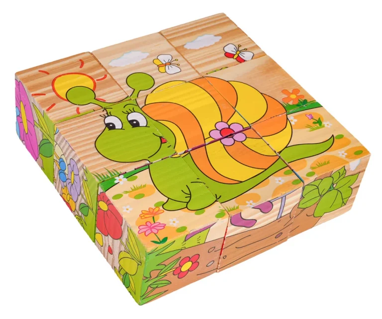 Drvene Kocke Za Najmlađe Kukci 4