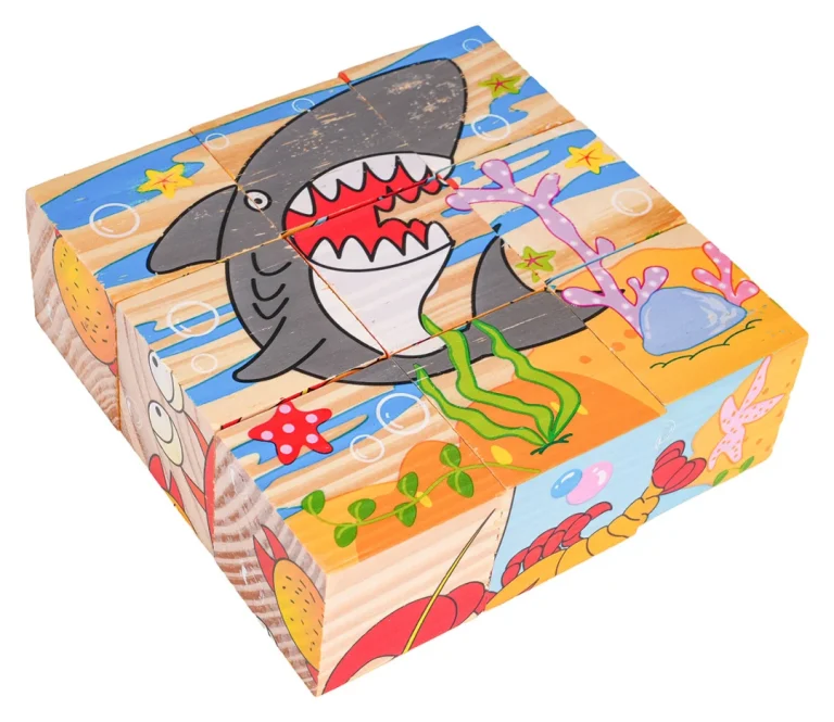 Drvene Kocke Za Najmlađe Ocean 2