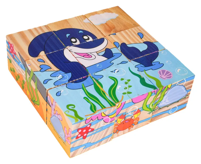 Drvene Kocke Za Najmlađe Ocean 5