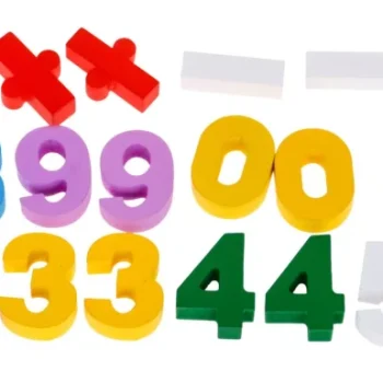 Drveni 3 U 1 Edukativni Set Za Djecu Od 3+ Godine. Uči Matematiku I Sat 3
