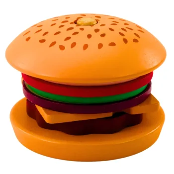 Drveni Hamburger 8 El Kartica S Receptima 10 Komada 2