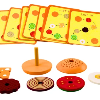 Drveni Hamburger 8 El Kartica S Receptima 10 Komada 3