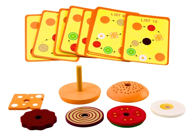 Drveni Hamburger 8 El Kartica S Receptima 10 Komada 3