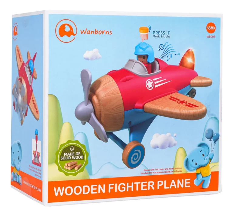 Drveni Avion Plavi 7