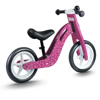 Drveni Balansni Bicikl Ricokids Rc 614, Ružičasti, 56 × 16 × 31,5 Cm 3