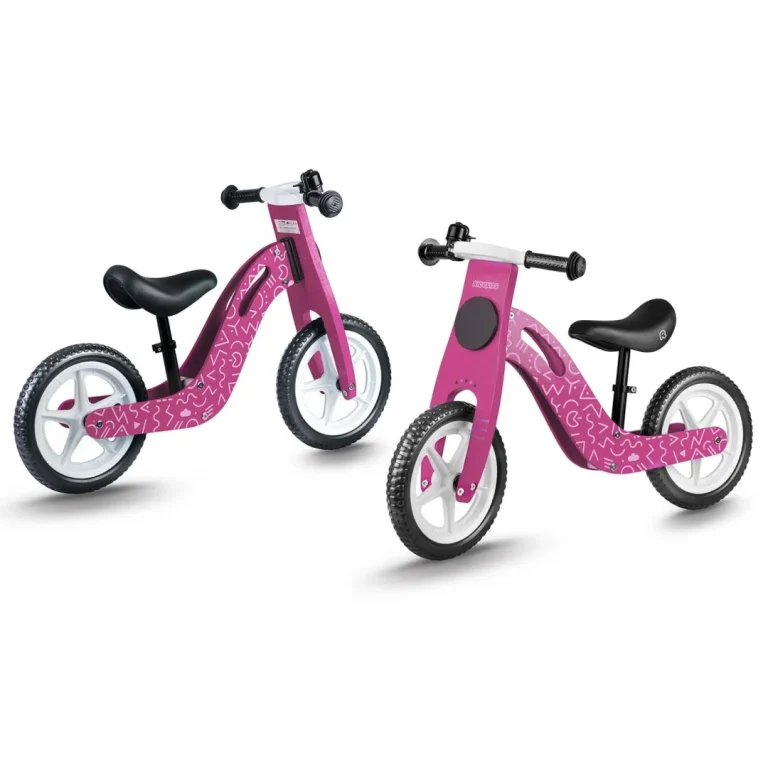 Drveni Balansni Bicikl Ricokids Rc 614, Ružičasti, 56 × 16 × 31,5 Cm 5