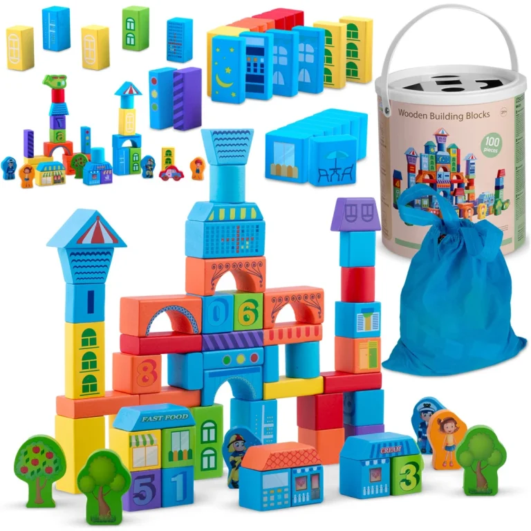 Drveni Edukativni Blokovi Rk 871 Ricokids, Plava 1