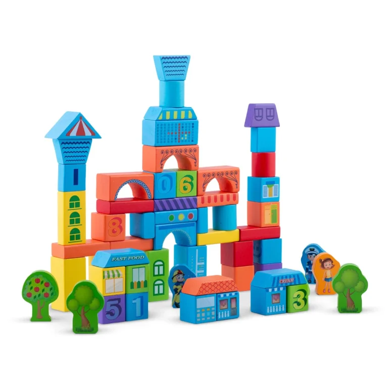Drveni Edukativni Blokovi Rk 871 Ricokids, Plava 3