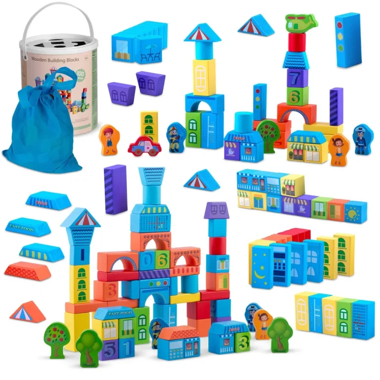 Drveni Edukativni Blokovi Rk 871 Ricokids, Plava 9