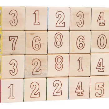 Drveni Kamion S Prikolicom I 20 Kocki 2+ 8
