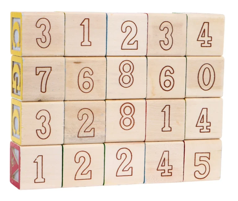 Drveni Kamion S Prikolicom I 20 Kocki 2+ 8