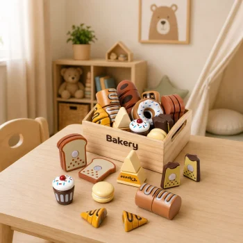 Drveni Mini Set Pekare S čičkom, 10 Dijelova 3