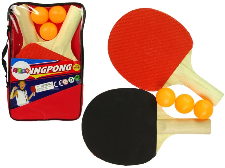Drveni Ping Pong Set 2 Reketa + 3 Loptice 1