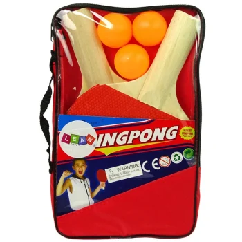 Drveni Ping Pong Set 2 Reketa + 3 Loptice 3