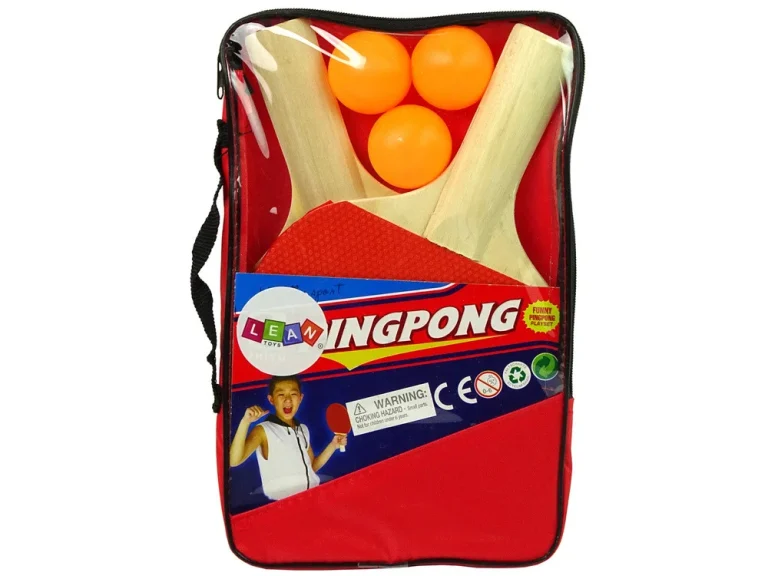 Drveni Ping Pong Set 2 Reketa + 3 Loptice 3