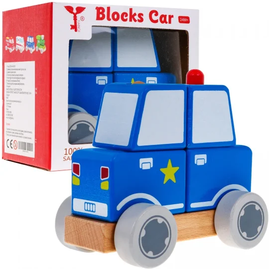 Drveni Policijski Automobil 1