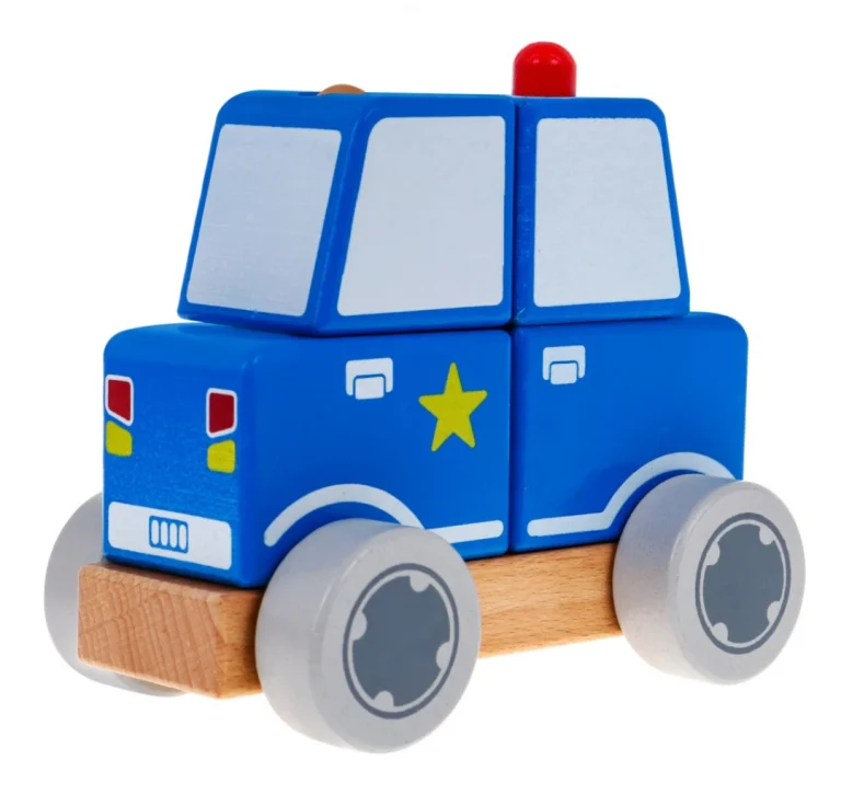 Drveni Policijski Automobil 2