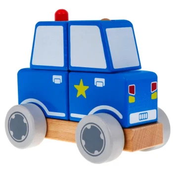 Drveni Policijski Automobil 3