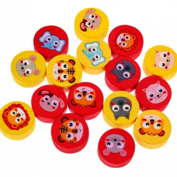 Drveni Set Društvenih Igara 6 U 1 Za Djecu Trylma Zmije I Ljestve Šah Ludo Go, Bijela 9