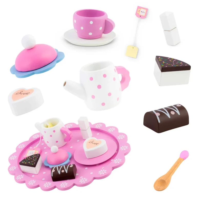 Drveni Set Za čaj Ricokids Rk 869, 26,7 × 23,6 × 6,6 Cm, Crvena 4