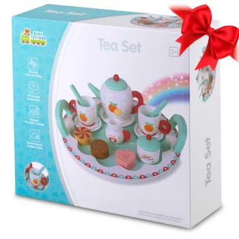 Drveni Set Za čaj Ricokids Rk 869, 26,7 × 23,6 × 6,6 Cm, Siva 10