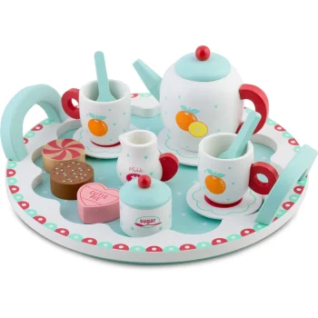 Drveni Set Za čaj Ricokids Rk 869, 26,7 × 23,6 × 6,6 Cm, Siva 2
