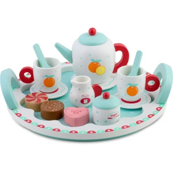 Drveni Set Za čaj Ricokids Rk 869, 26,7 × 23,6 × 6,6 Cm, Siva 3