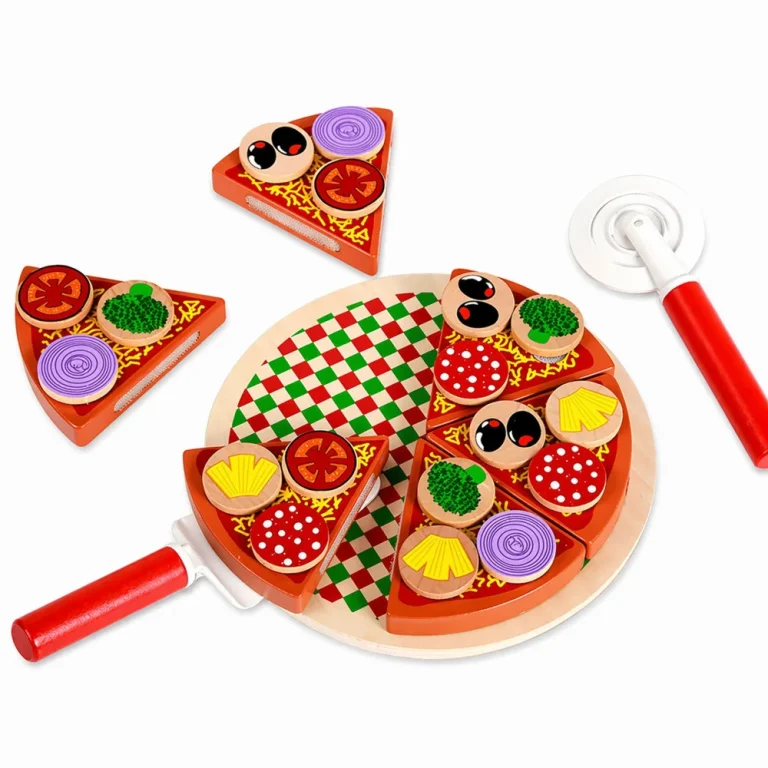 Drveni Set Za Rezanje Pizze S čičkom, 6 Komada, Ø 20 Cm 3