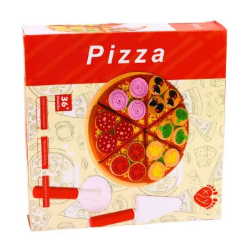 Drveni Set Za Rezanje Pizze S čičkom, 6 Komada, Ø 20 Cm 5