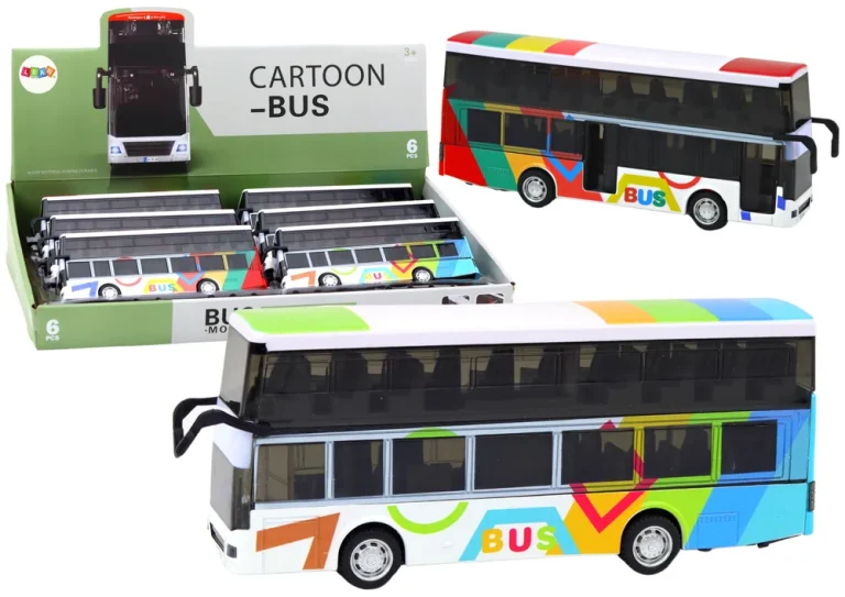 Dvokatni Autobus S Metalnim Pogonom, šarenim Svjetlima I Zvukovima 1