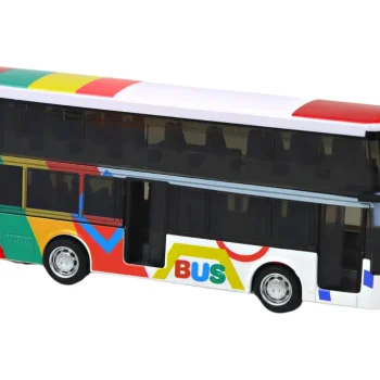 Dvokatni Autobus S Metalnim Pogonom, šarenim Svjetlima I Zvukovima 2