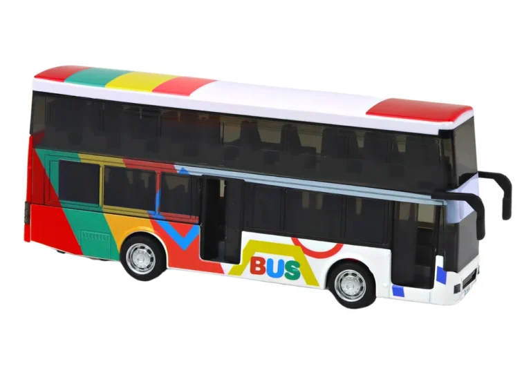 Dvokatni Autobus S Metalnim Pogonom, šarenim Svjetlima I Zvukovima 2