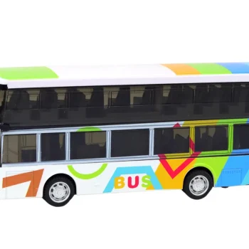 Dvokatni Autobus S Metalnim Pogonom, šarenim Svjetlima I Zvukovima 3